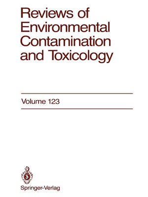 cover image of Reviews of Environmental Contamination and Toxicology